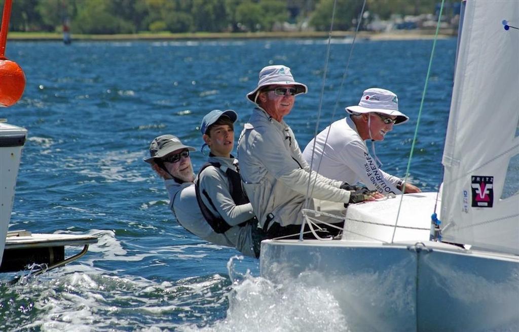 AUS210 Rob Campbell 2nd Overall - Dragon fleet © Rick Steuart/Jonny Fullerton